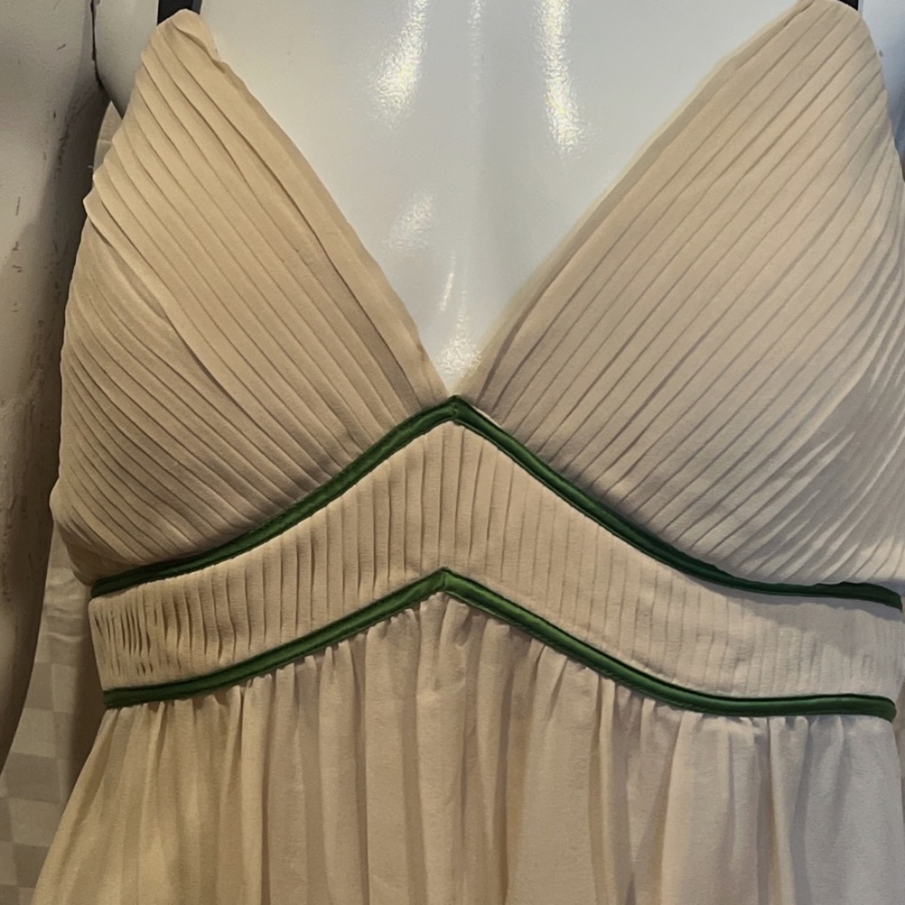 Vintage Sue Wong Silk Halter Multicolor Sz 12 Dress New - Picture 3 of 5